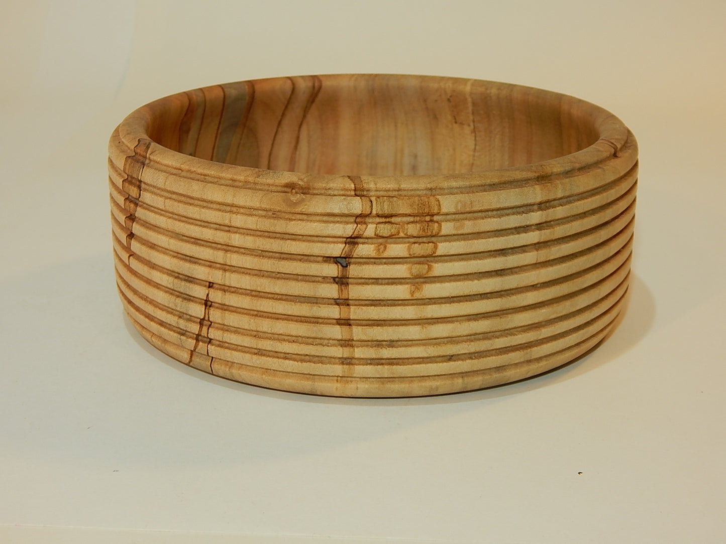 Maple Bowl, Handmade Lathe Turned Box, Artisan Crafted