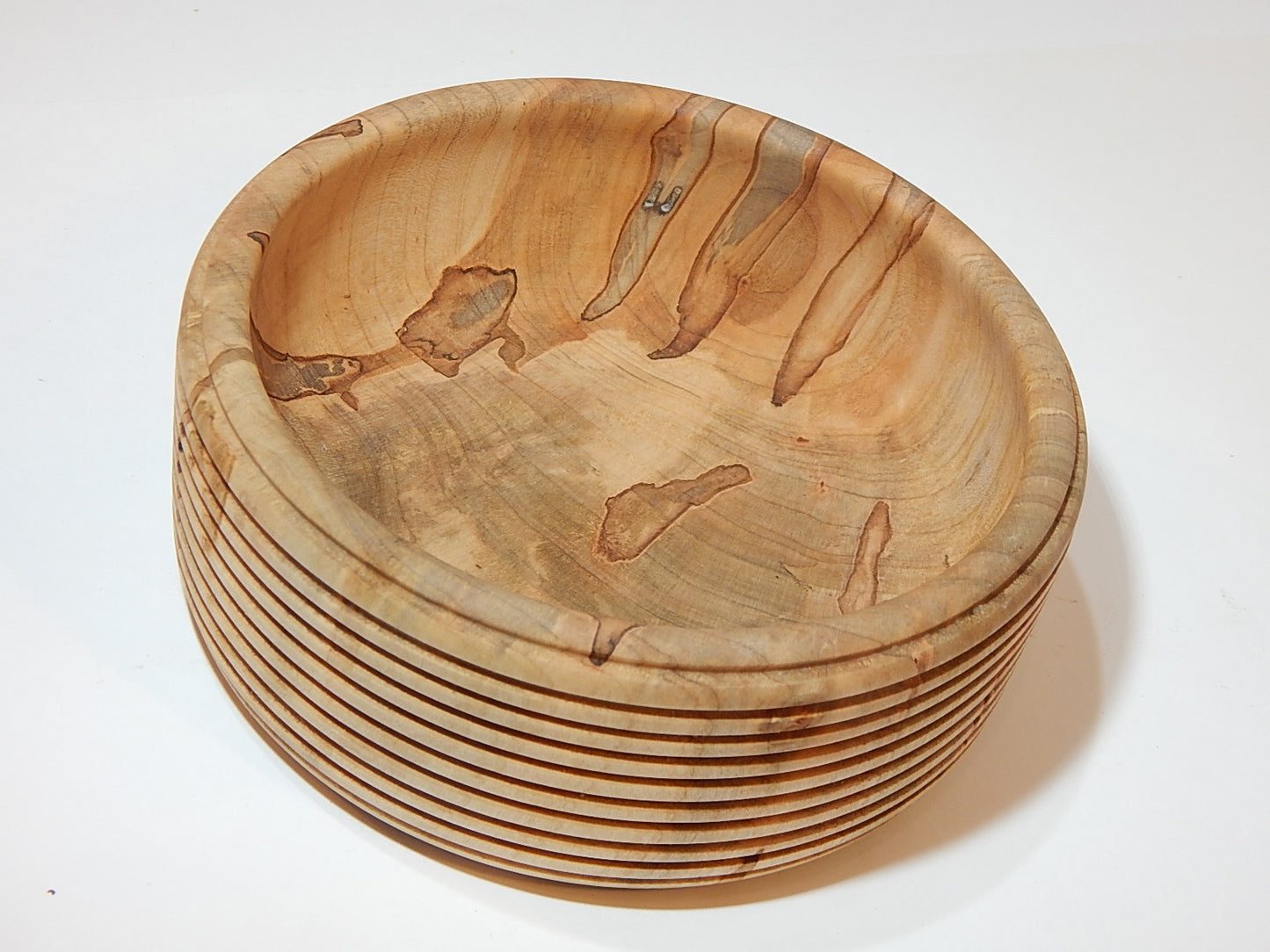 Maple Bowl, Handmade Lathe Turned Box, Artisan Crafted