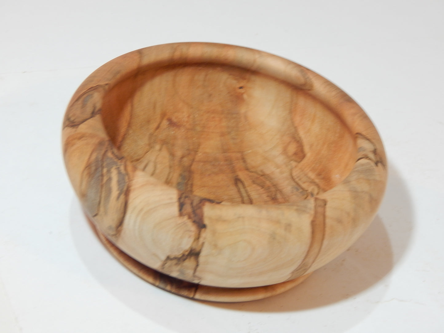Maple Bowl, Handmade Lathe Turned Box, Artisan Crafted