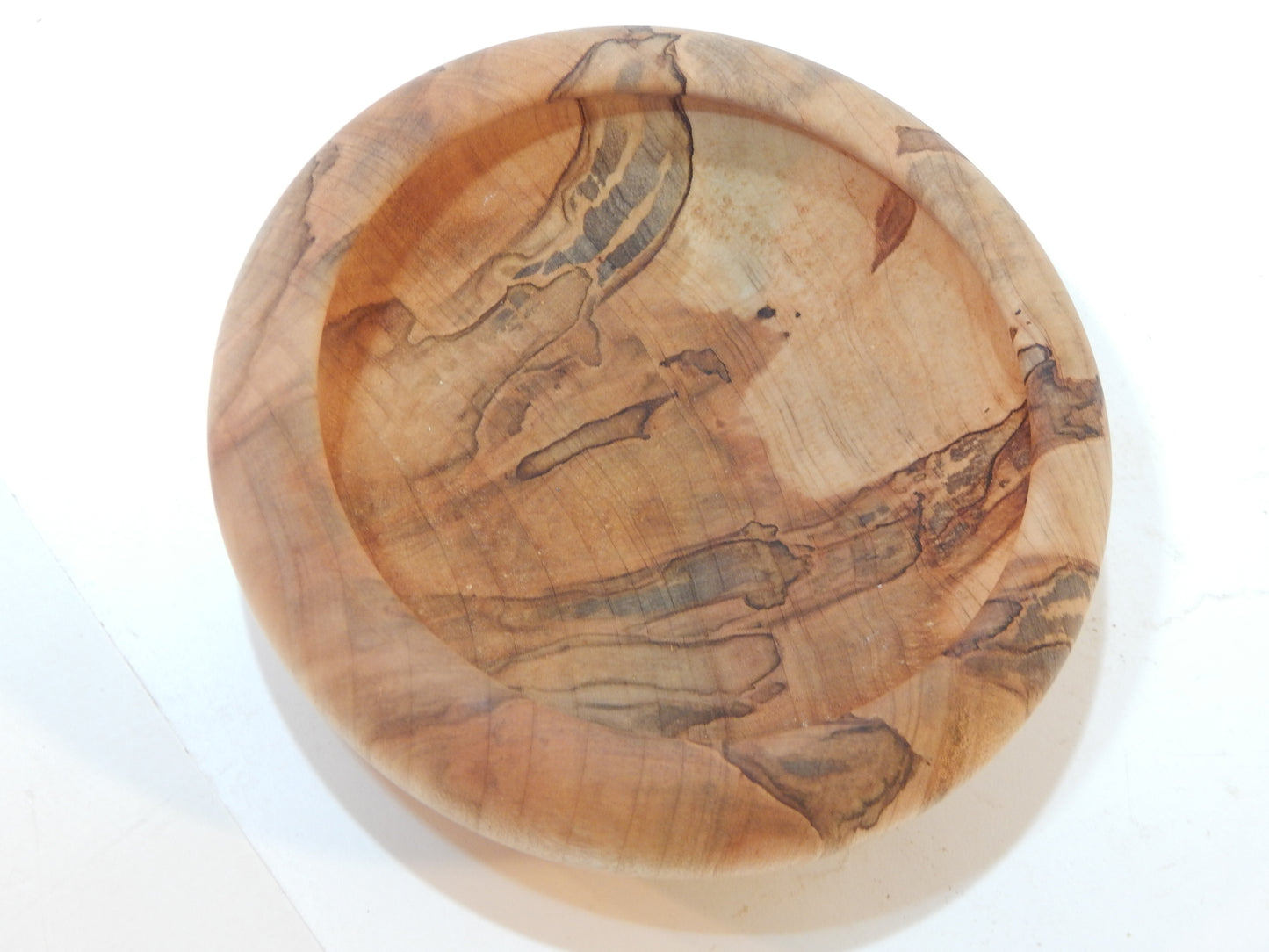 Maple Bowl, Handmade Lathe Turned Box, Artisan Crafted