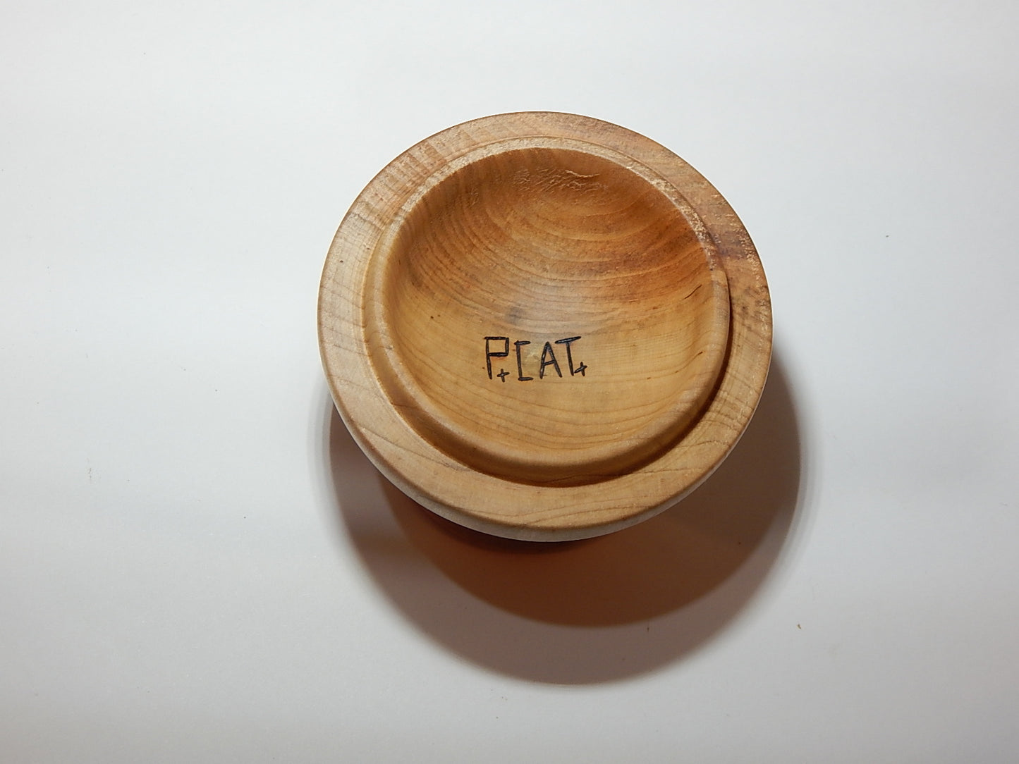 Maple Bowl with Lid, Handmade Lathe Turned Box, Artisan Crafted