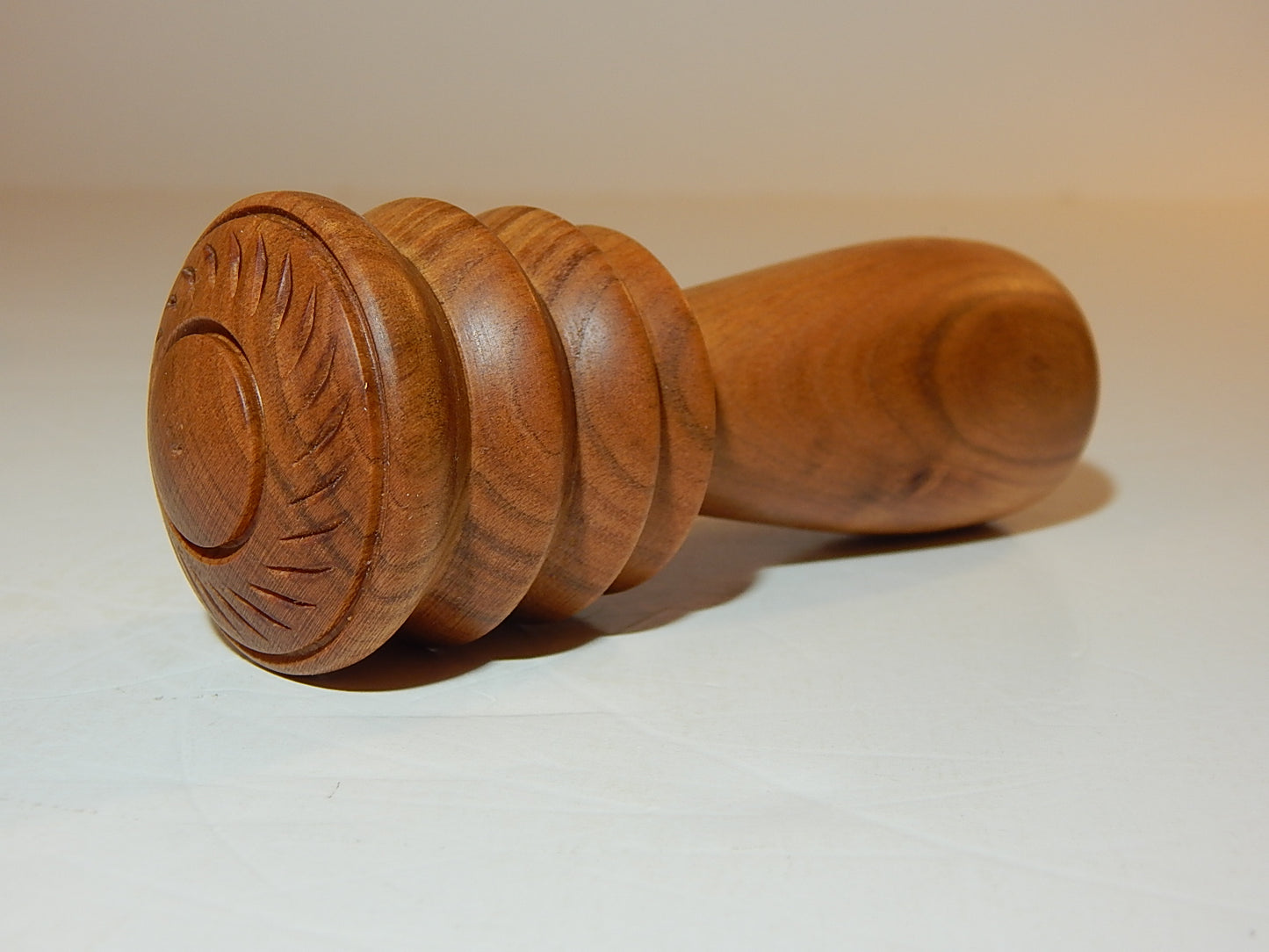 WILD CHERRY MORTAR AND PESTLE HANDMADE LATHE TURNED ARTISAN CRAFTED