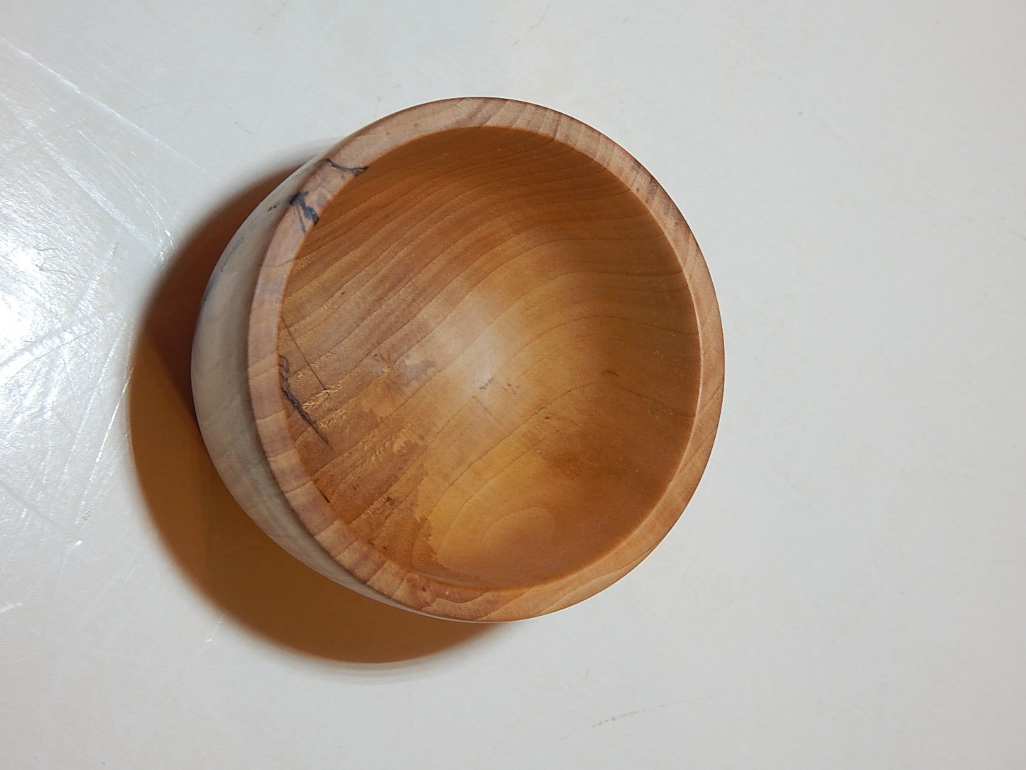 Maple Bowl with Lid, Handmade Lathe Turned Box, Artisan Crafted