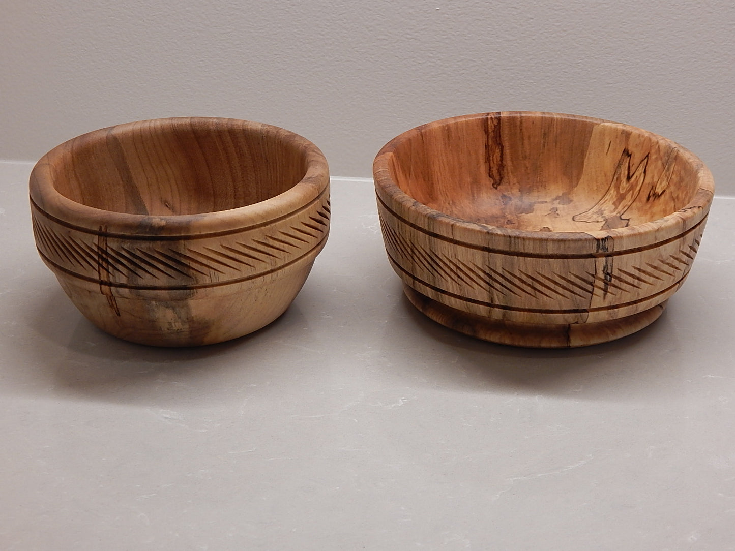 Maple 6 Bowl Set Artisan Crafted Handmade