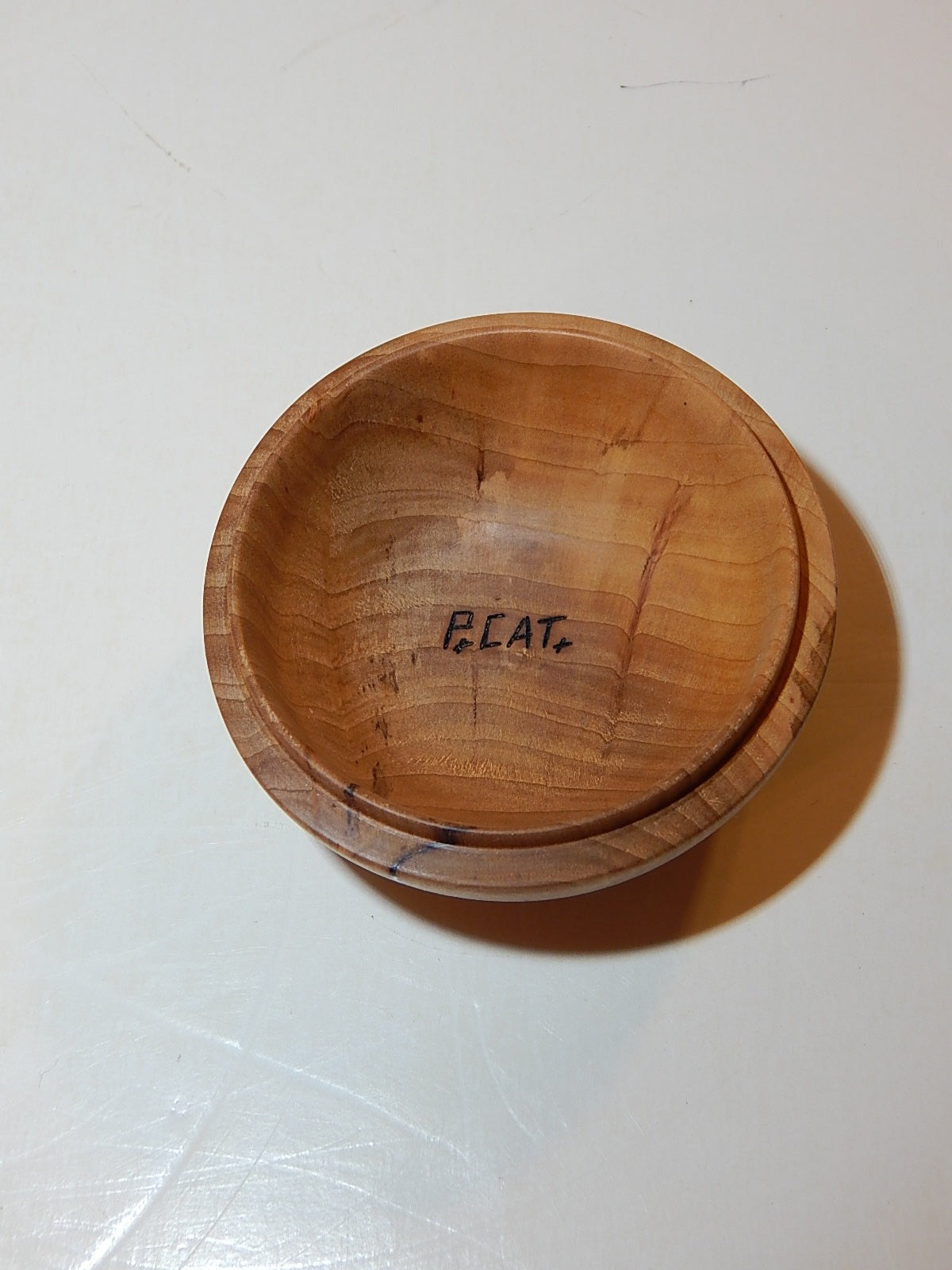 Maple Bowl with Lid, Handmade Lathe Turned Box, Artisan Crafted