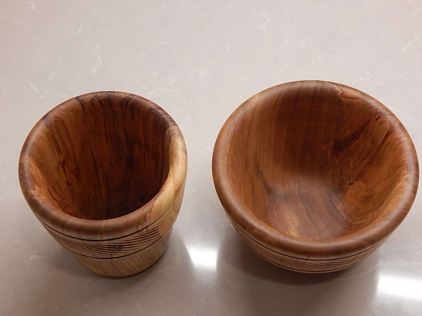 Maple 6 Bowl Set Artisan Crafted Handmade