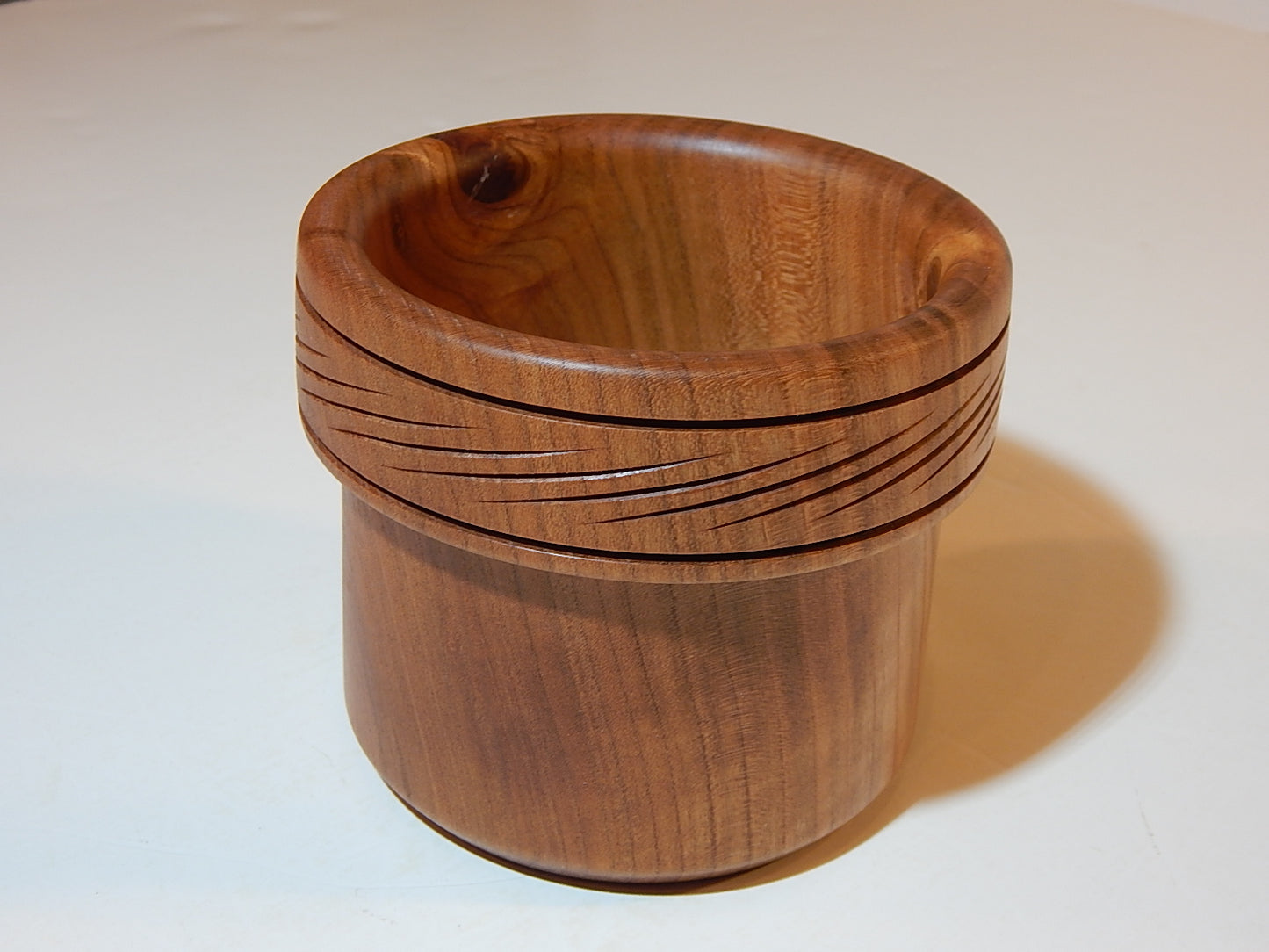 Wild Cherry Bowl, Handmade Lathe Turned, Artisan Crafted