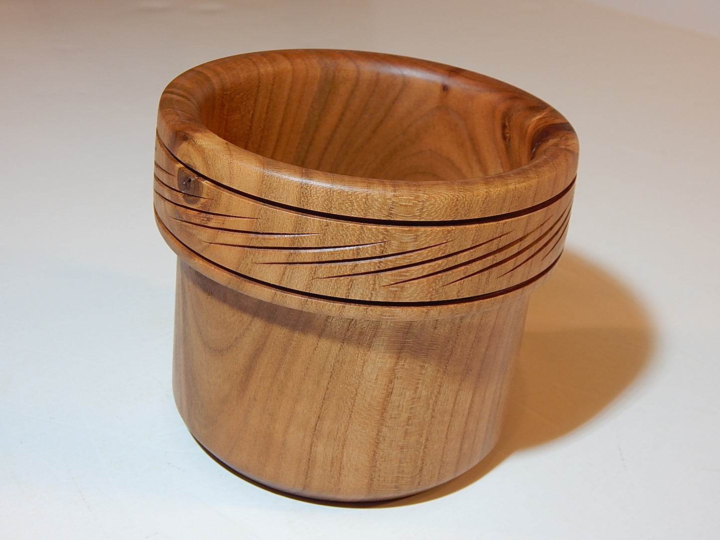 Wild Cherry Bowl, Handmade Lathe Turned, Artisan Crafted