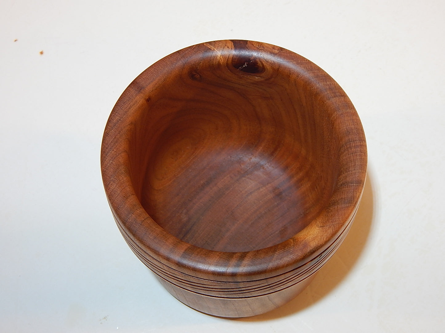 Wild Cherry Bowl, Handmade Lathe Turned, Artisan Crafted