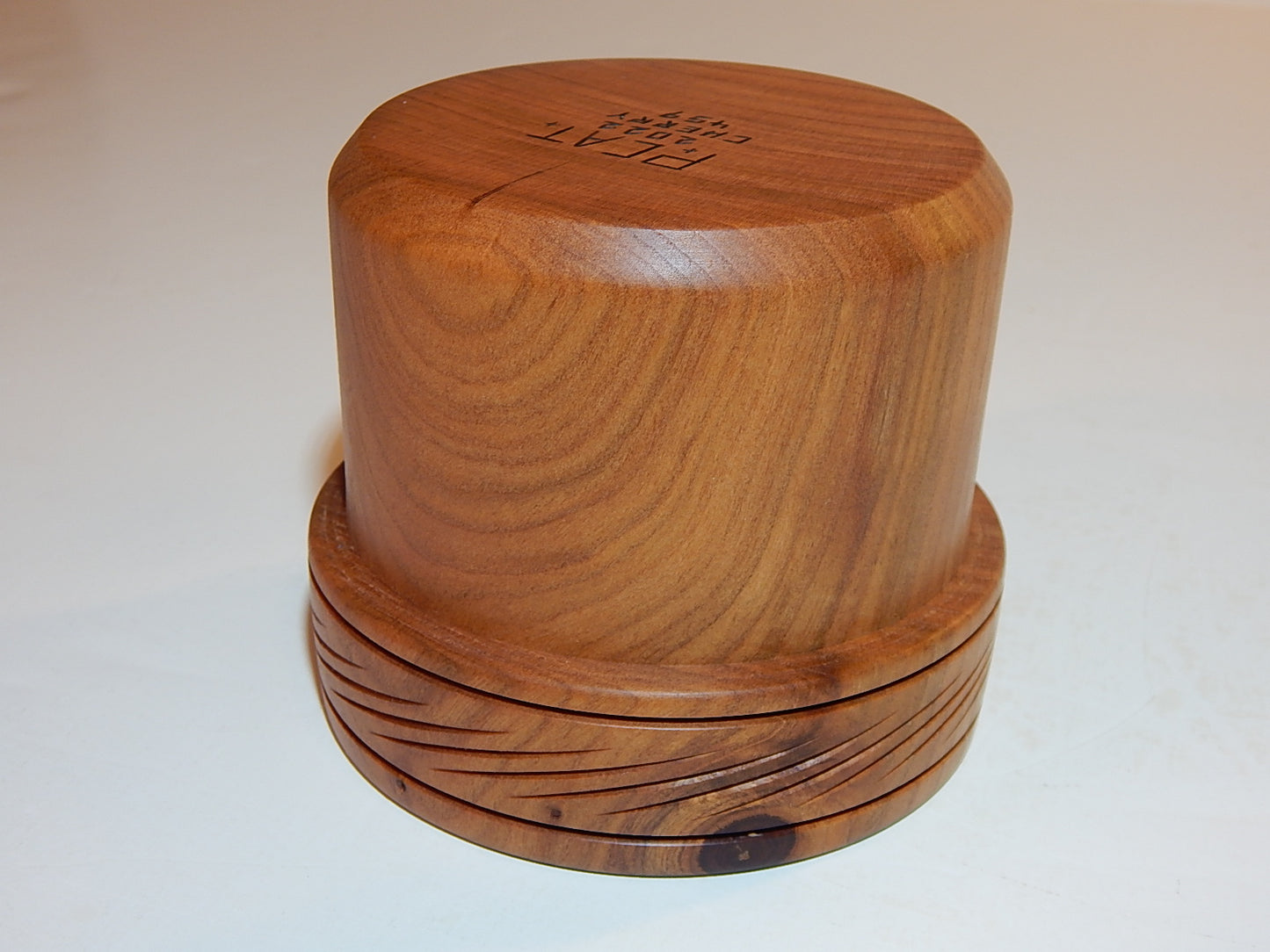 Wild Cherry Bowl, Handmade Lathe Turned, Artisan Crafted