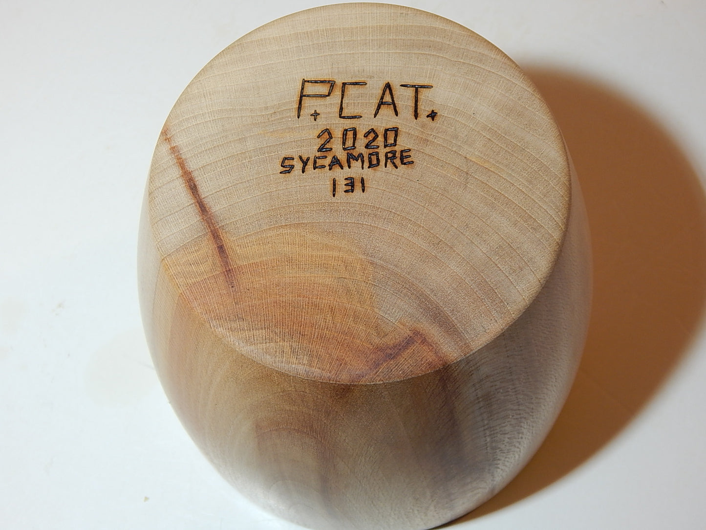 Sycamore Wood Bowl, Handmade, Artisan Crafted