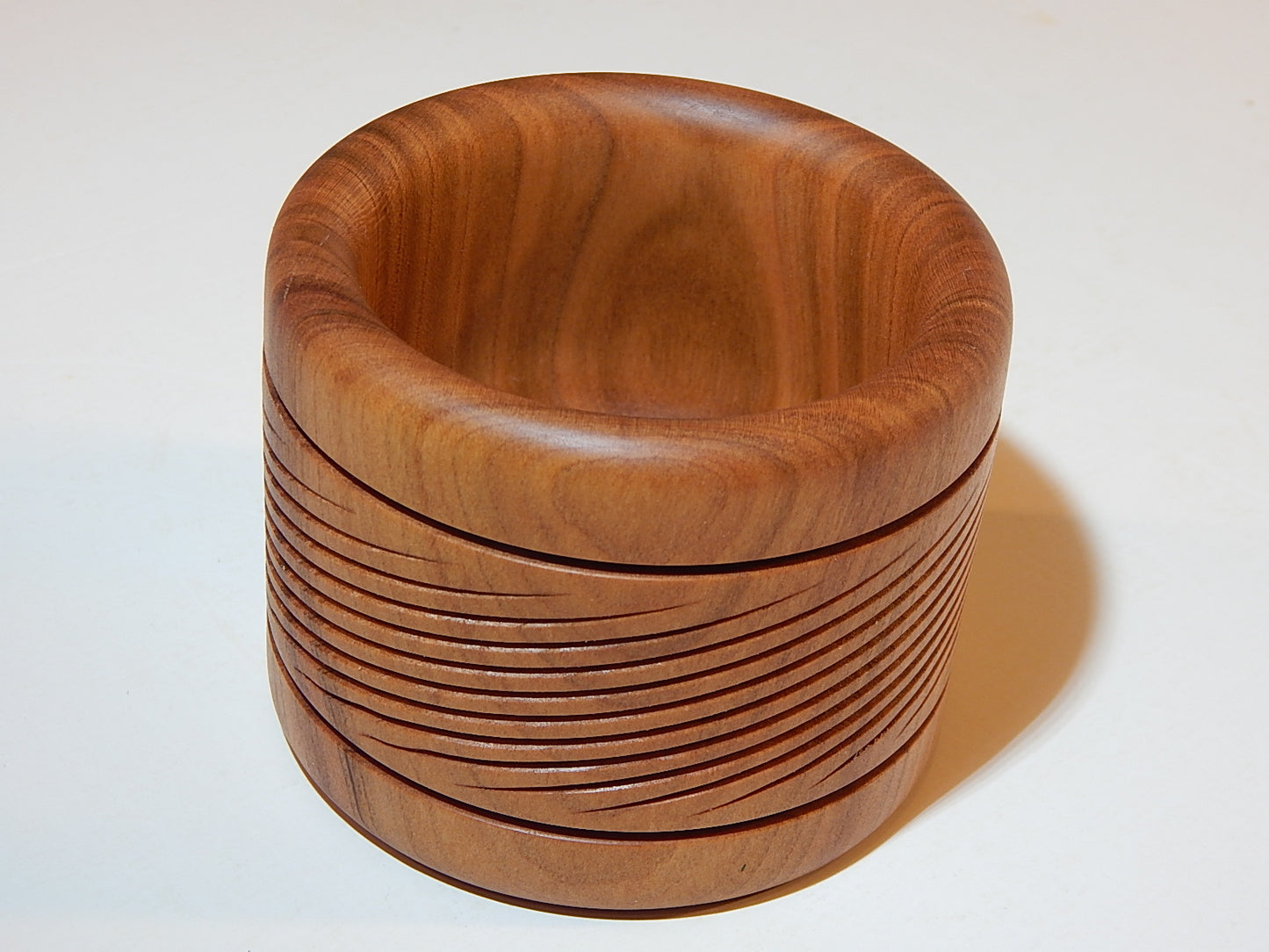 Wild Cherry Bowl, Handmade Lathe Turned, Artisan Crafted