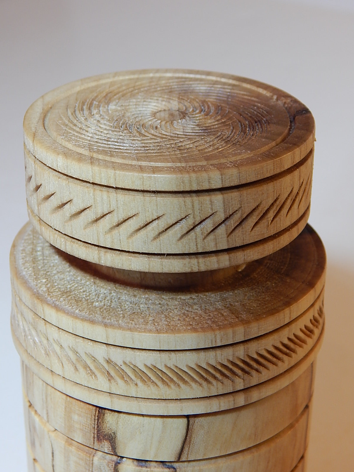 Maple Bowl with Lid, Handmade Lathe Turned Box, Artisan Crafted