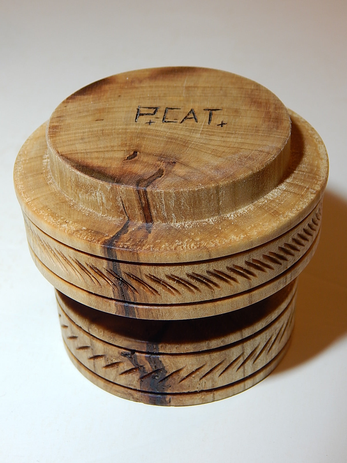 Maple Bowl with Lid, Handmade Lathe Turned Box, Artisan Crafted