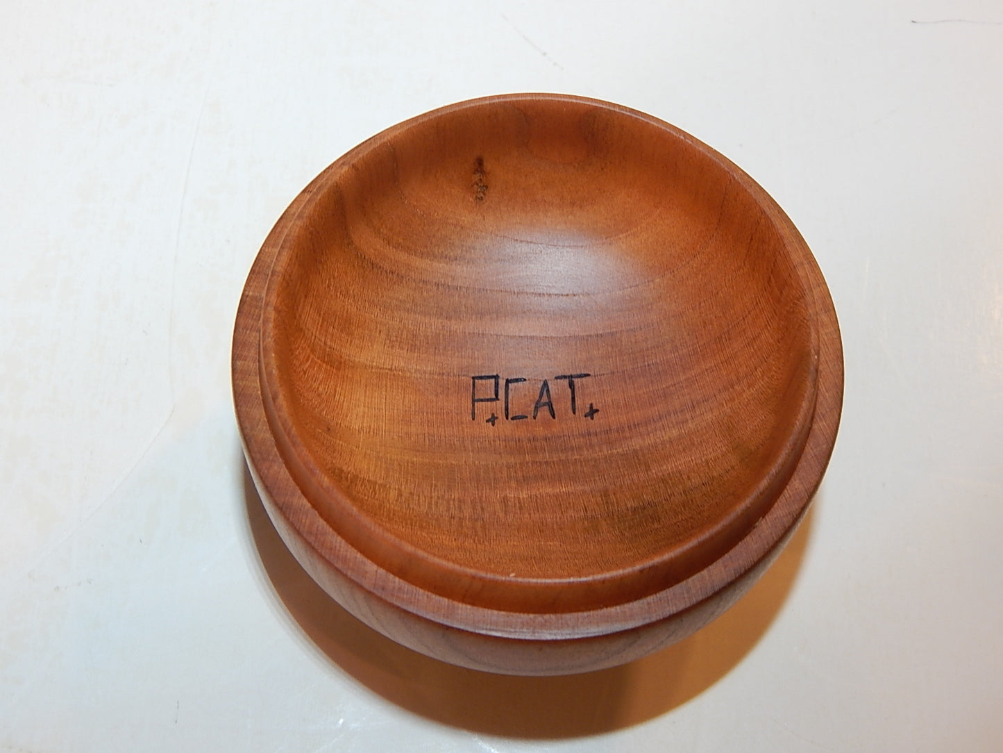 Wild Cherry Bowl with Lid, Handmade Lathe Turned Box, Artisan Crafted