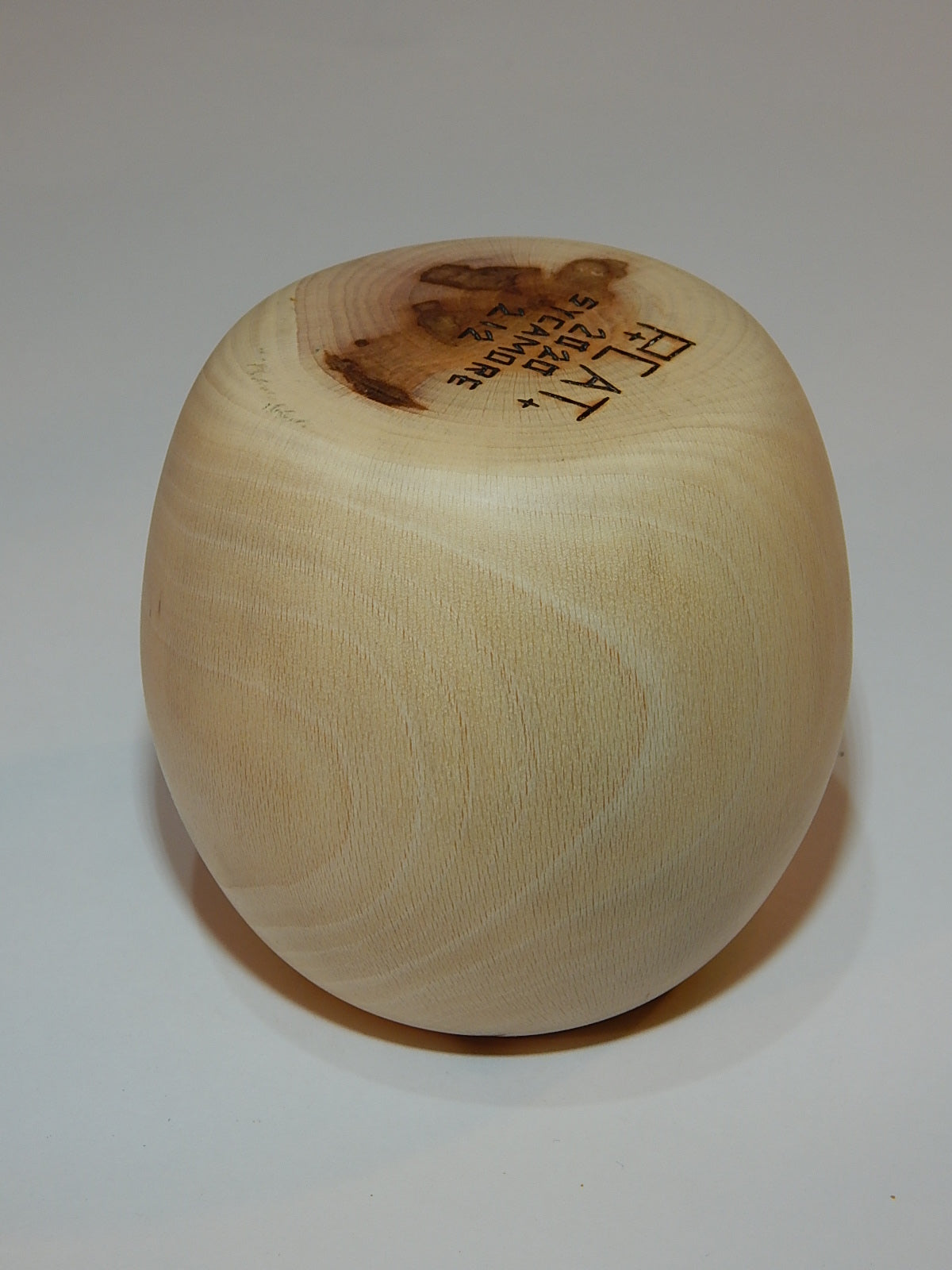 Sycamore Wood Bowl, Handmade, Artisan Crafted