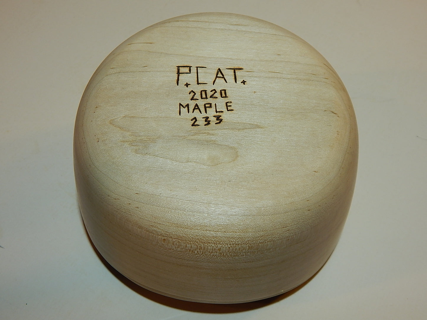 Maple Wood Bowl, Live Bark Edge, Handmade, Artisan Crafted