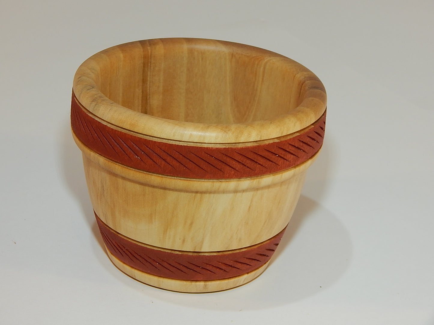 Tulip Poplar Wood Bowl, Handmade, Artisan Crafted