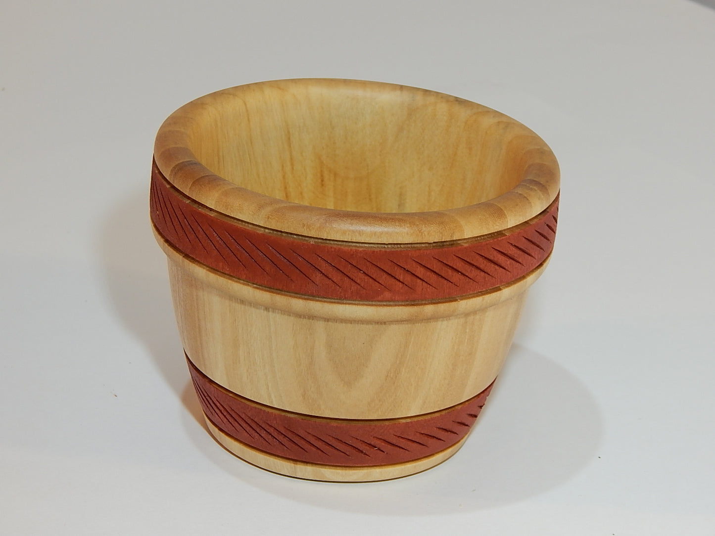 Tulip Poplar Wood Bowl, Handmade, Artisan Crafted