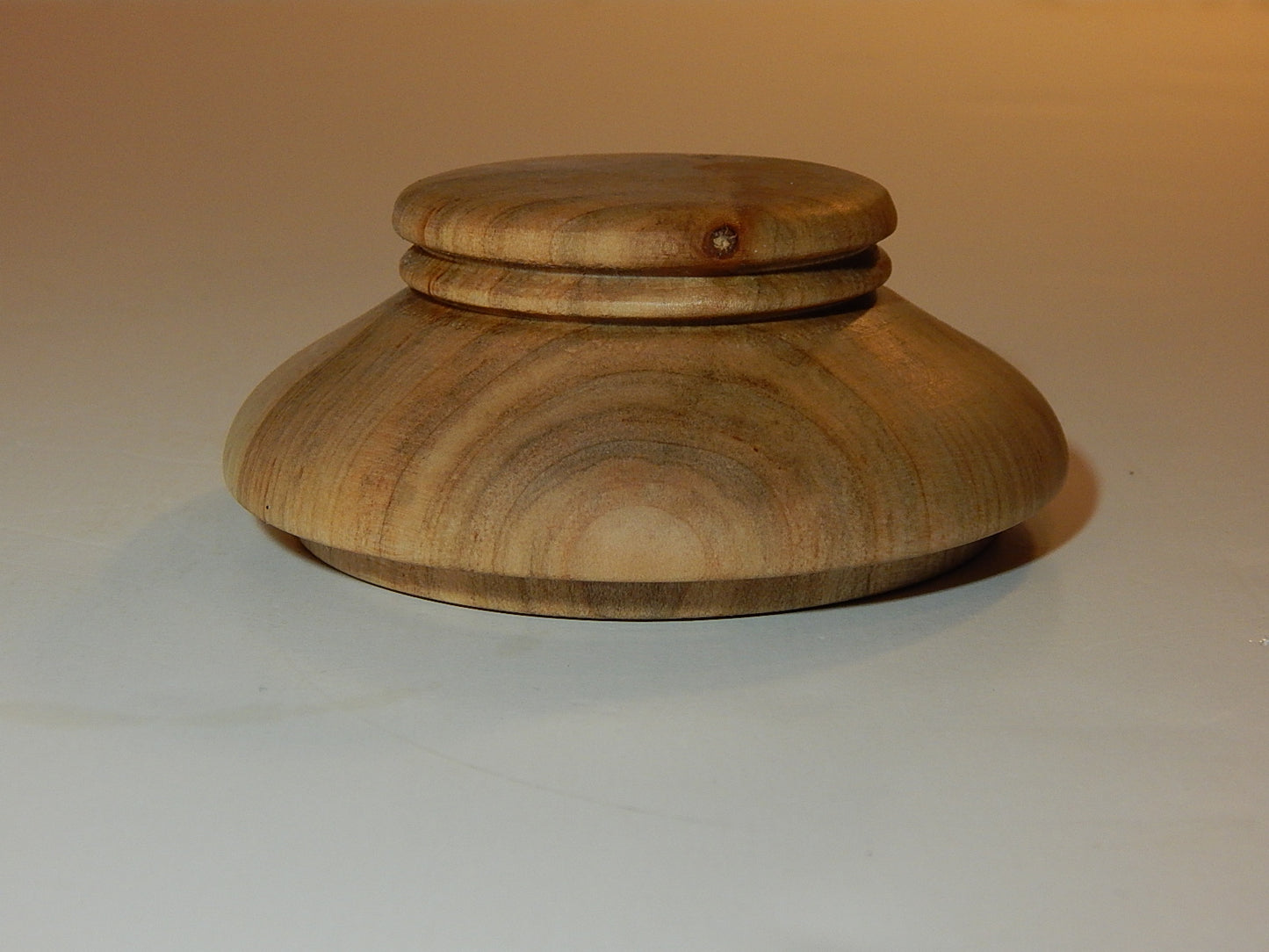 Maple Bowl with Lid, Handmade Lathe Turned Box, Artisan Crafted