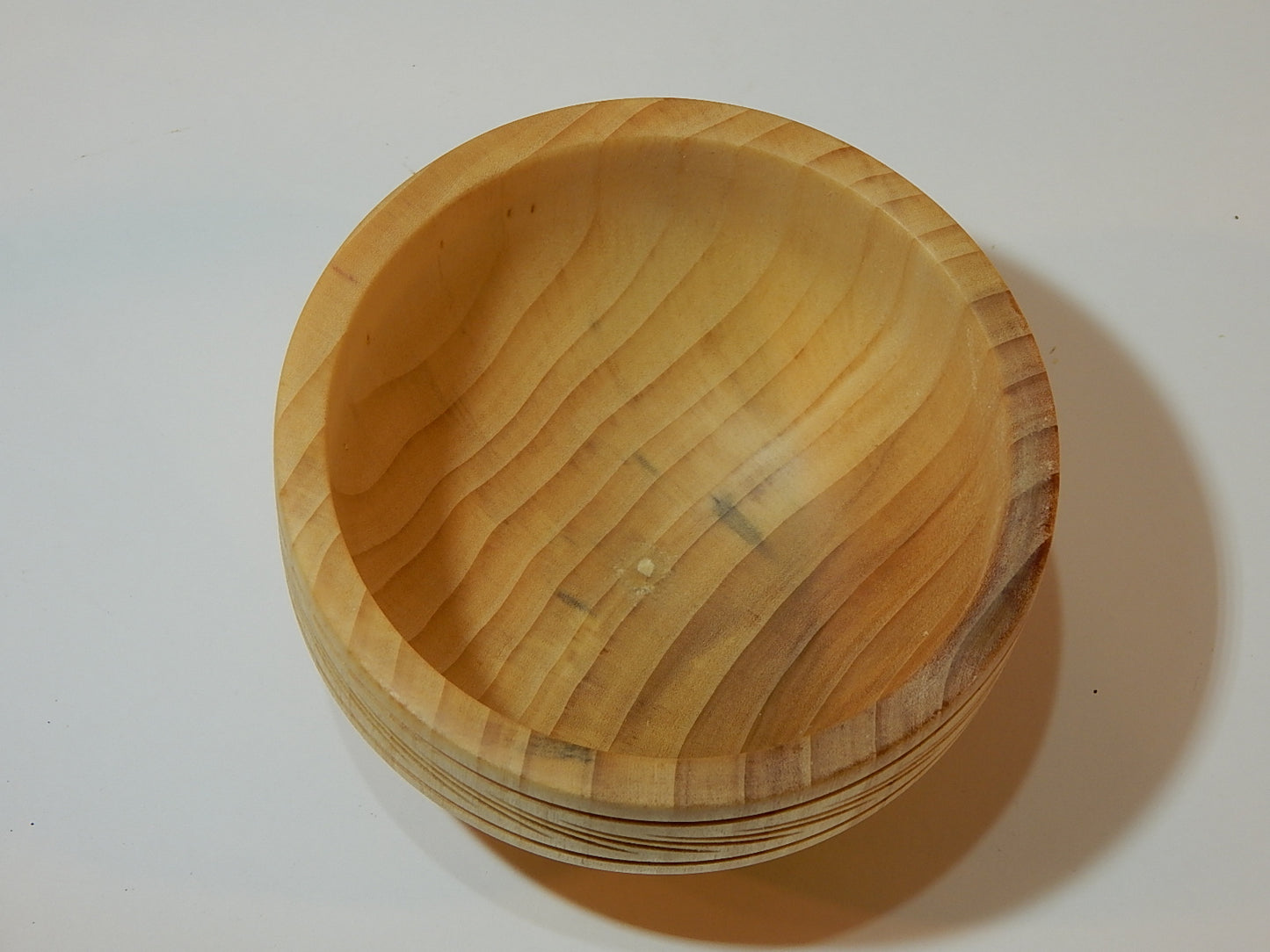 Tulip Poplar Wood Bowl with Lid, Handmade, Artisan Crafted