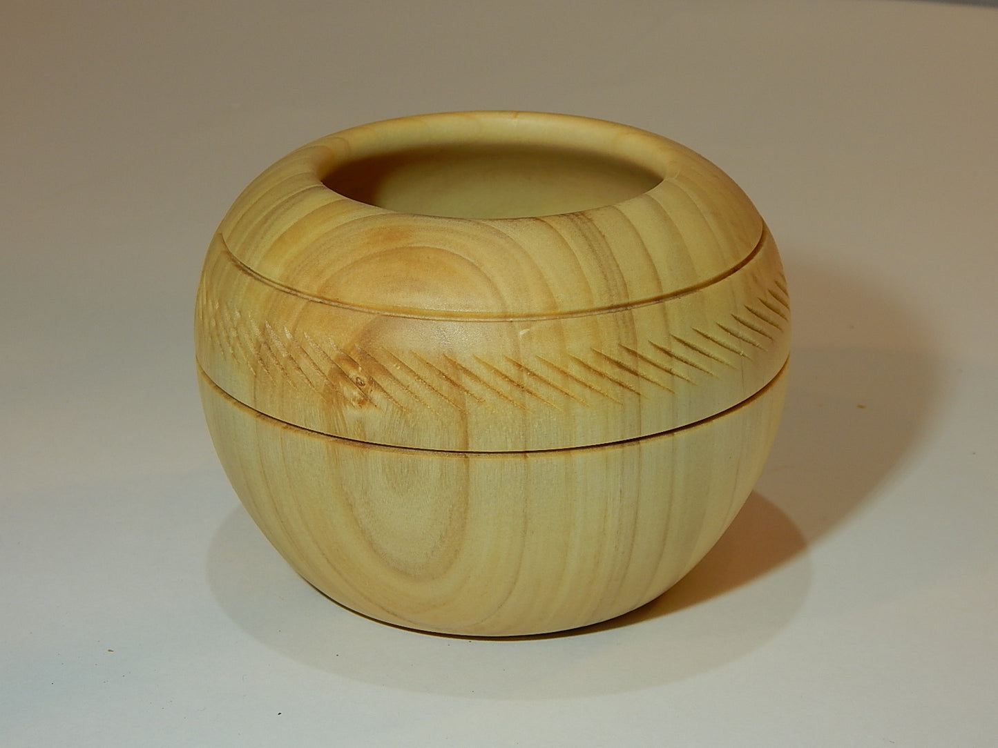 Tulip Poplar Wood Bowl, Handmade, Artisan Crafted