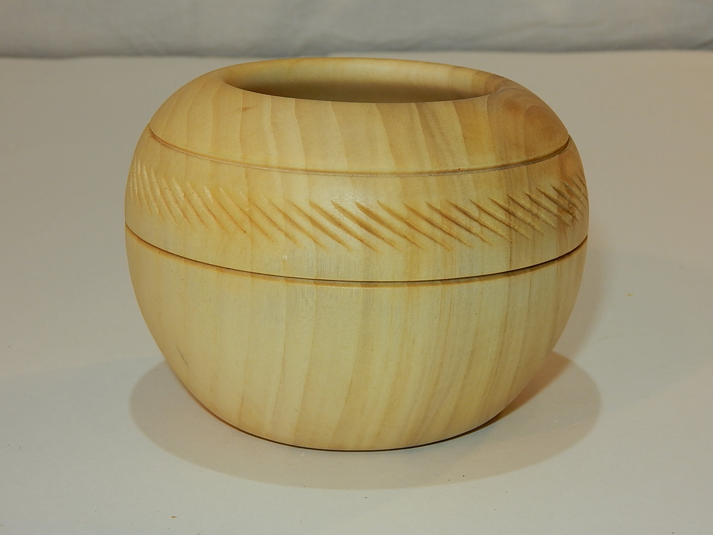 Tulip Poplar Wood Bowl, Handmade, Artisan Crafted