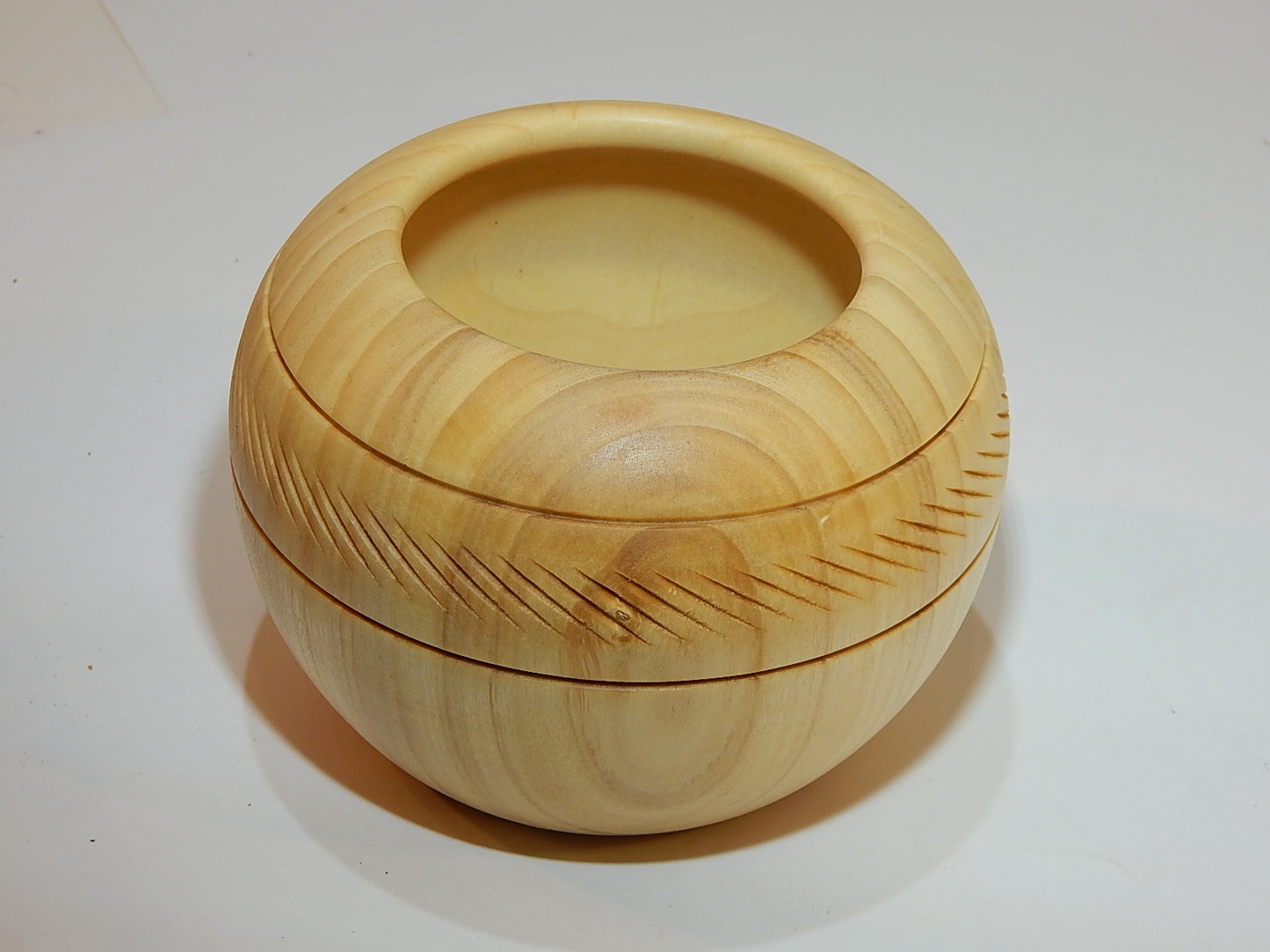 Tulip Poplar Wood Bowl, Handmade, Artisan Crafted