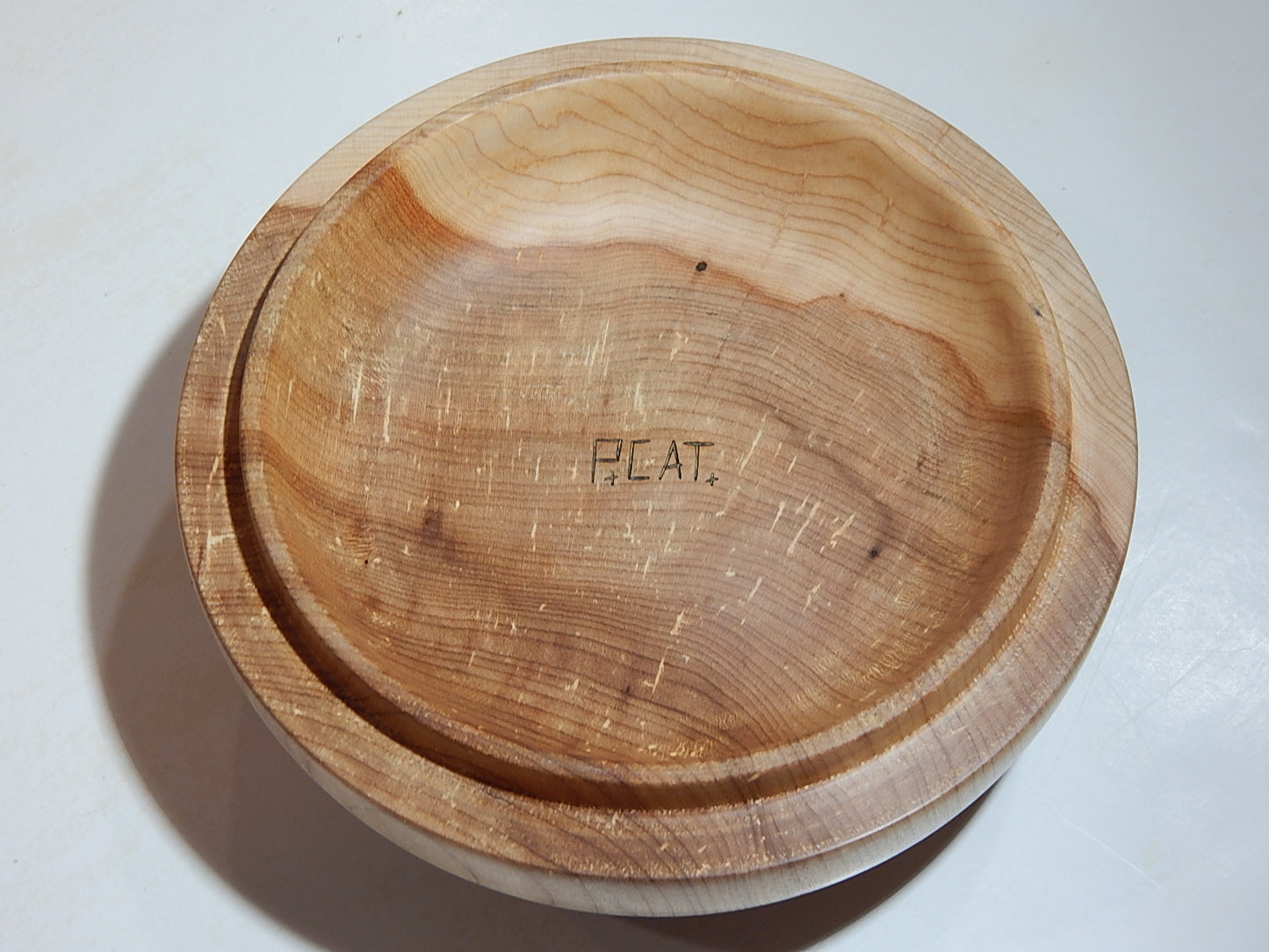 Maple Bowl with Lid, Handmade Lathe Turned Box, Artisan Crafted