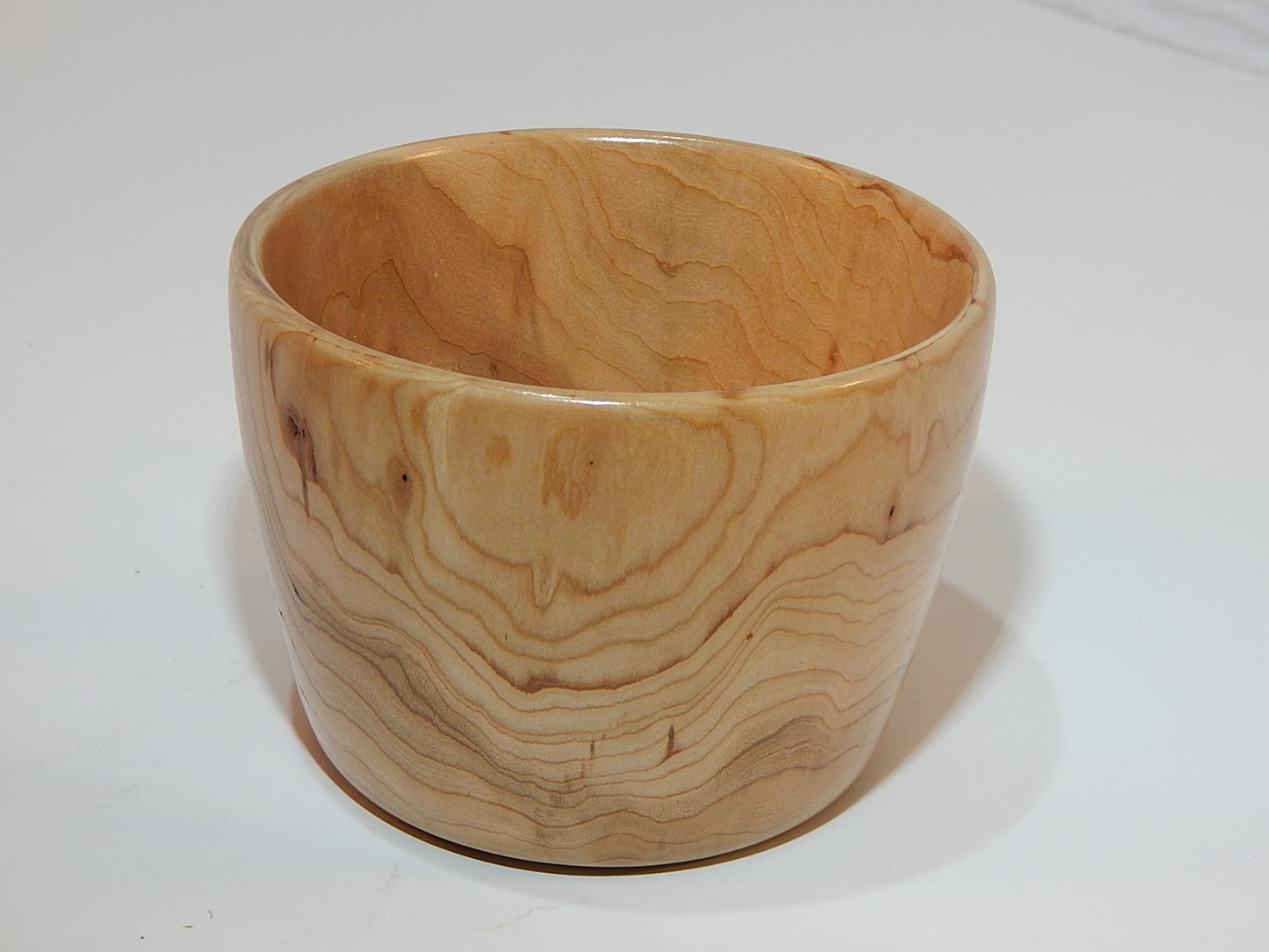 Wild Cherry Bowl, Handmade Lathe Turned, Artisan Crafted