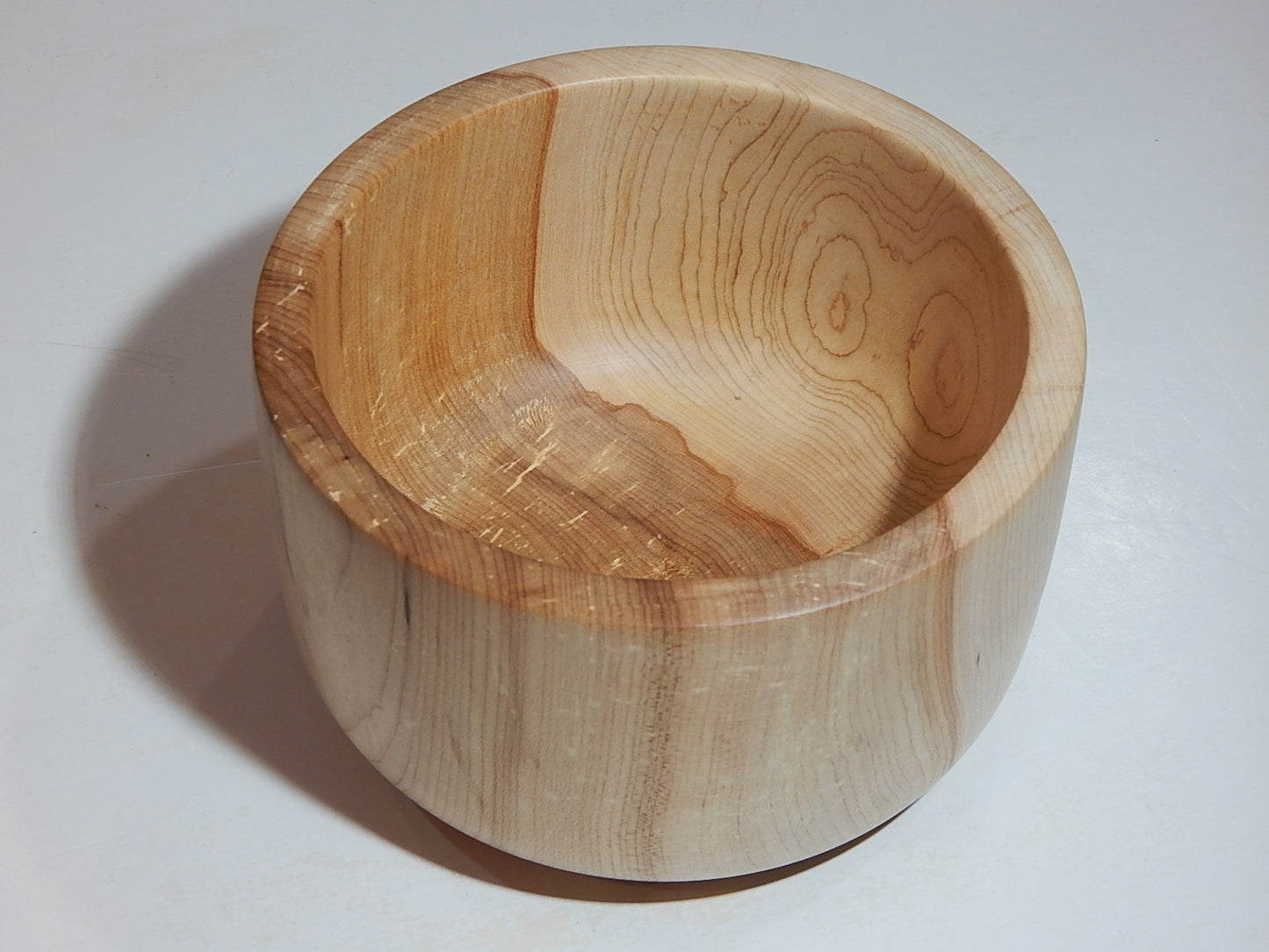 Maple Bowl with Lid, Handmade Lathe Turned Box, Artisan Crafted