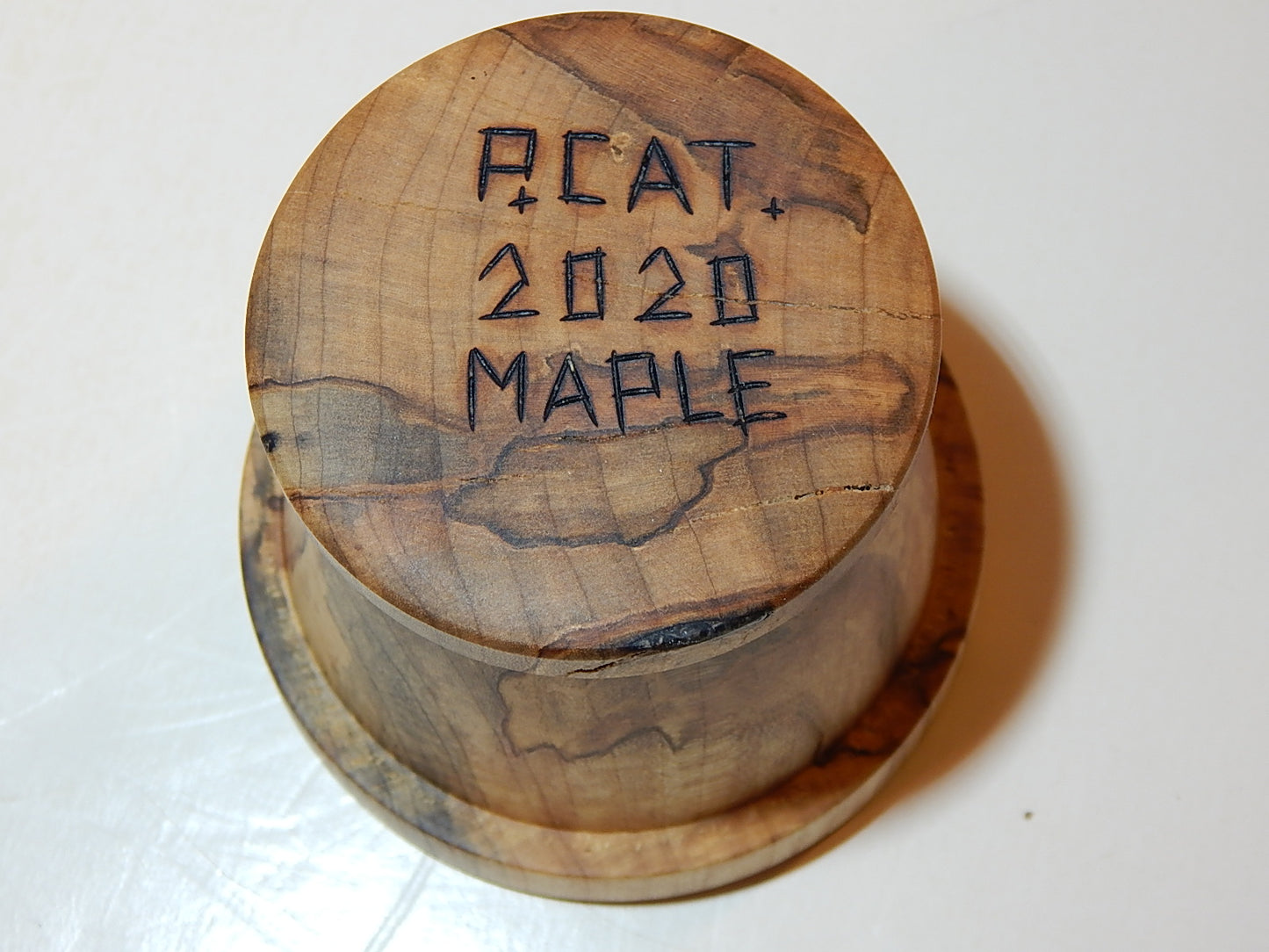 Maple Bowl, Handmade Lathe Turned, Artisan Crafted