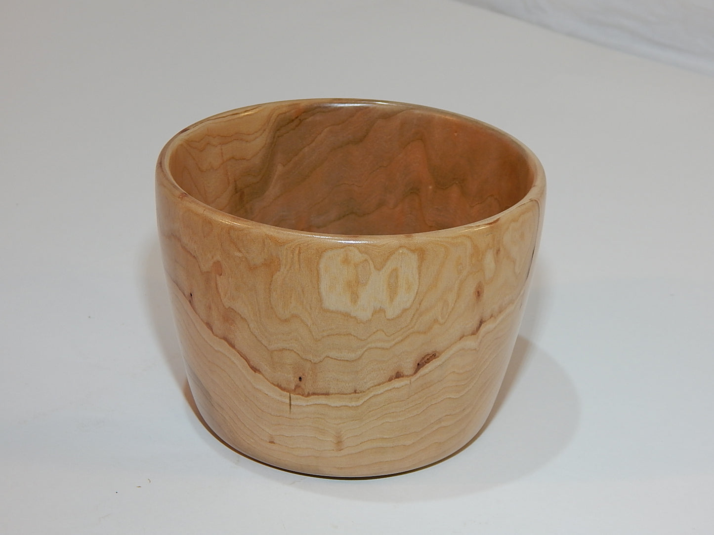 Wild Cherry Bowl, Handmade Lathe Turned, Artisan Crafted