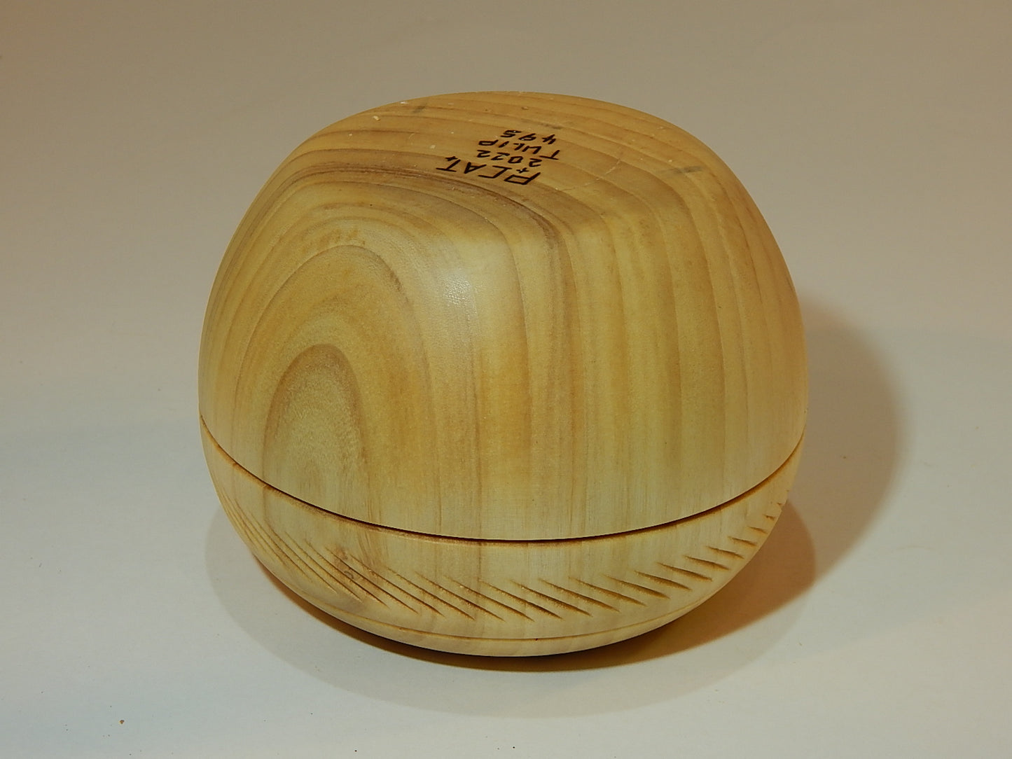 Tulip Poplar Wood Bowl, Handmade, Artisan Crafted