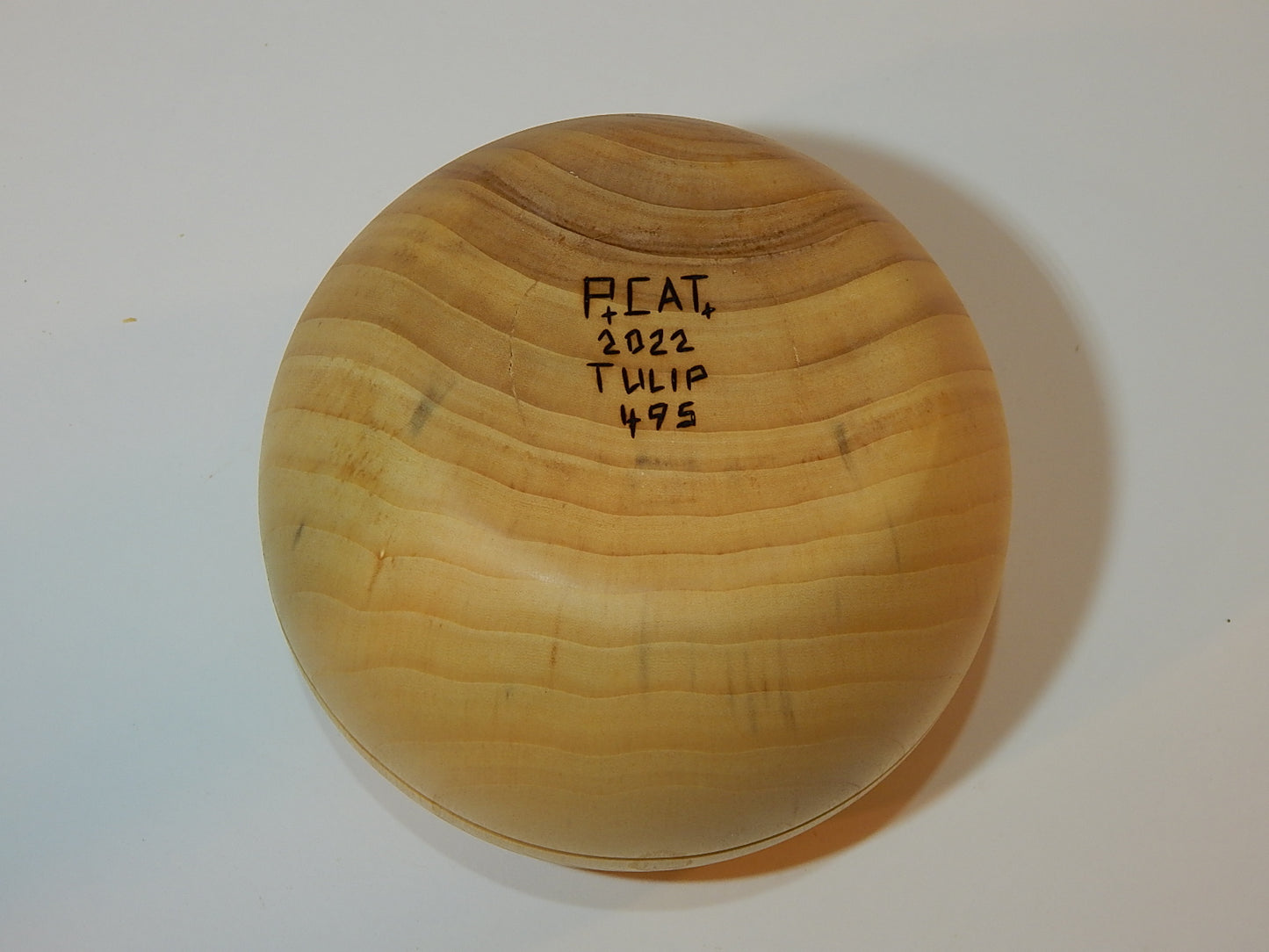 Tulip Poplar Wood Bowl, Handmade, Artisan Crafted