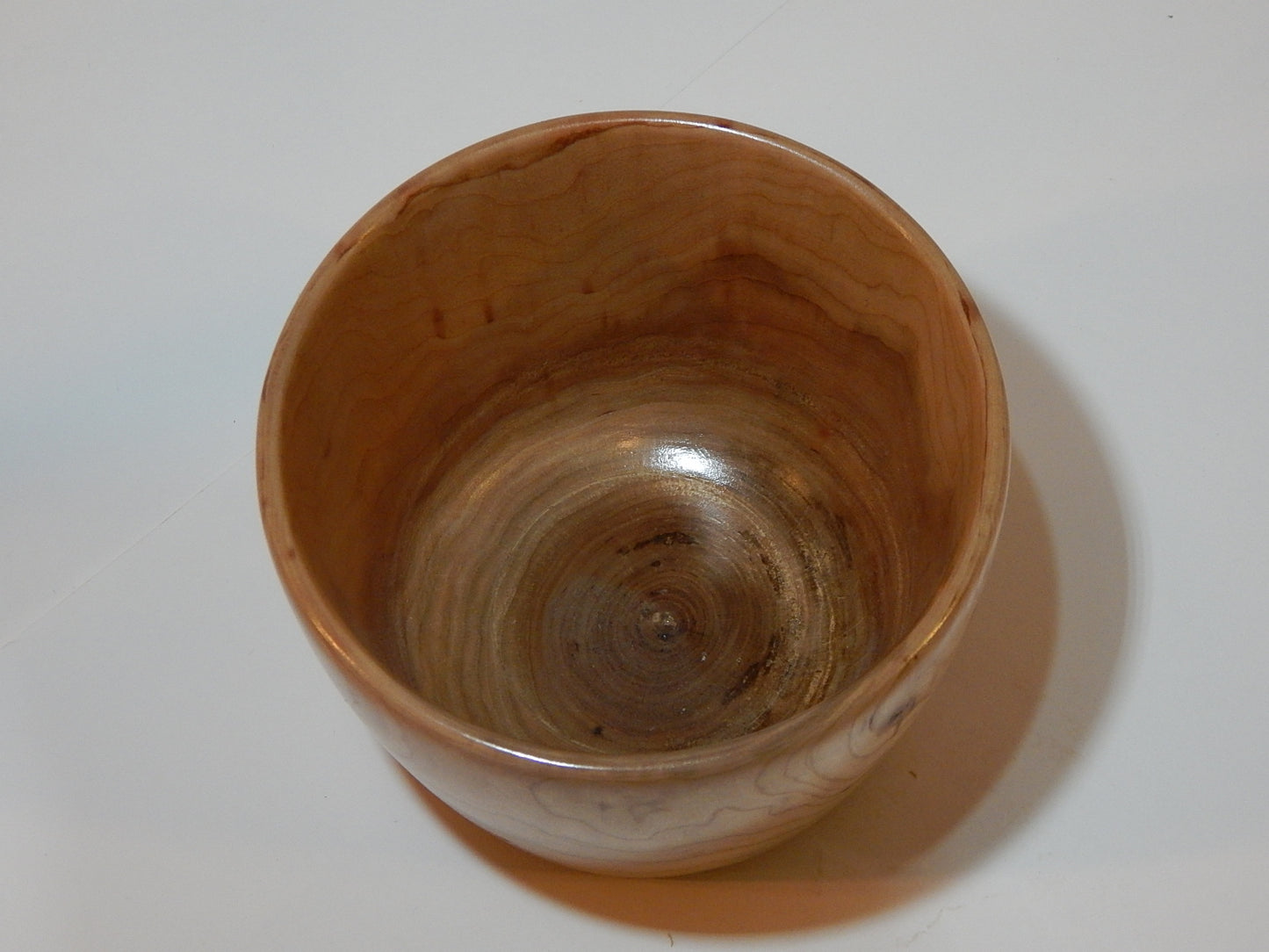 Wild Cherry Bowl, Handmade Lathe Turned, Artisan Crafted