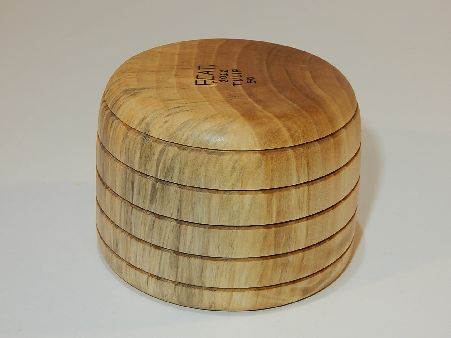 Tulip Poplar Wood Bowl, Handmade, Artisan Crafted