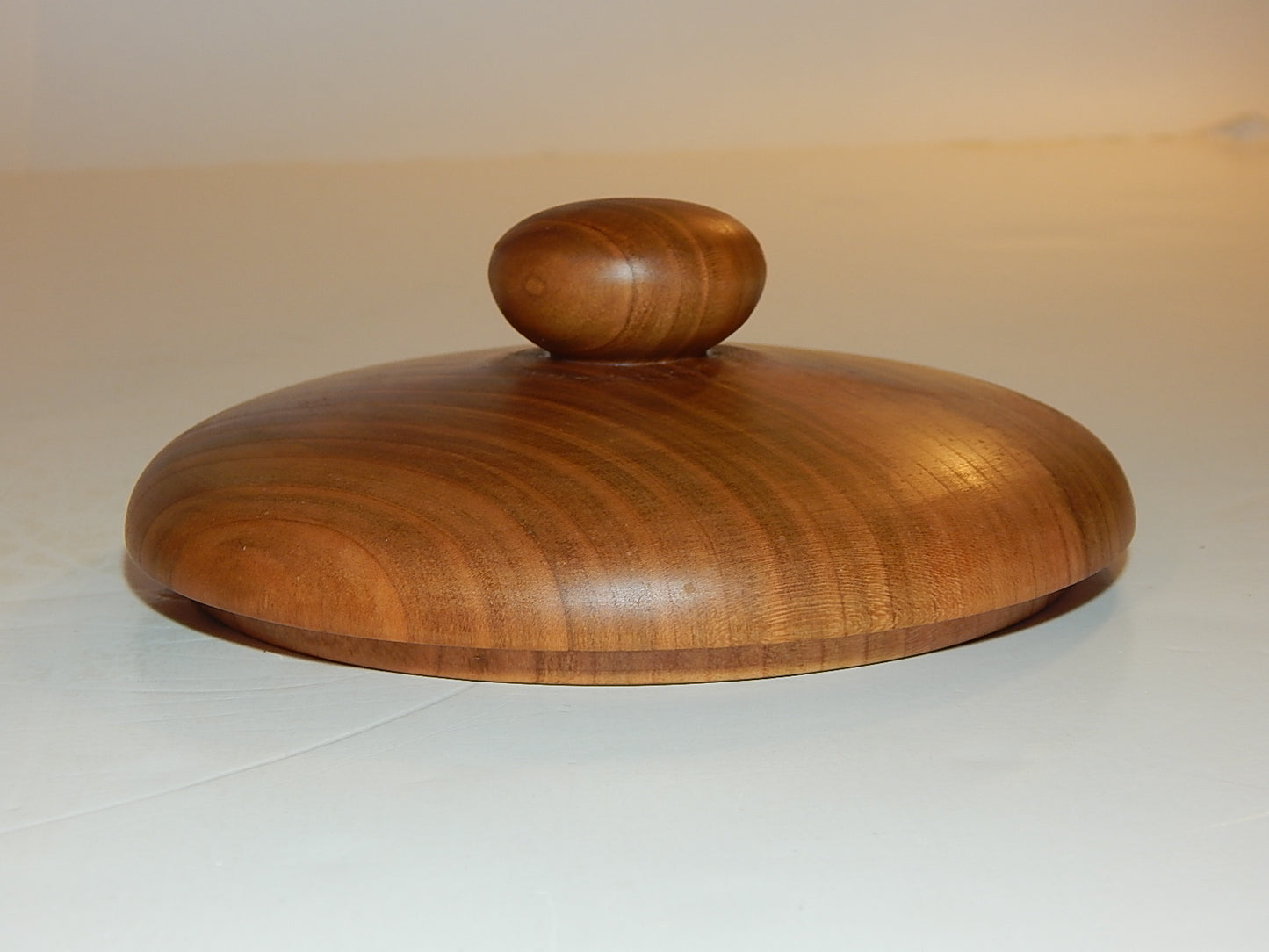 Wild Cherry Bowl with Lid, Handmade Lathe Turned Box, Artisan Crafted