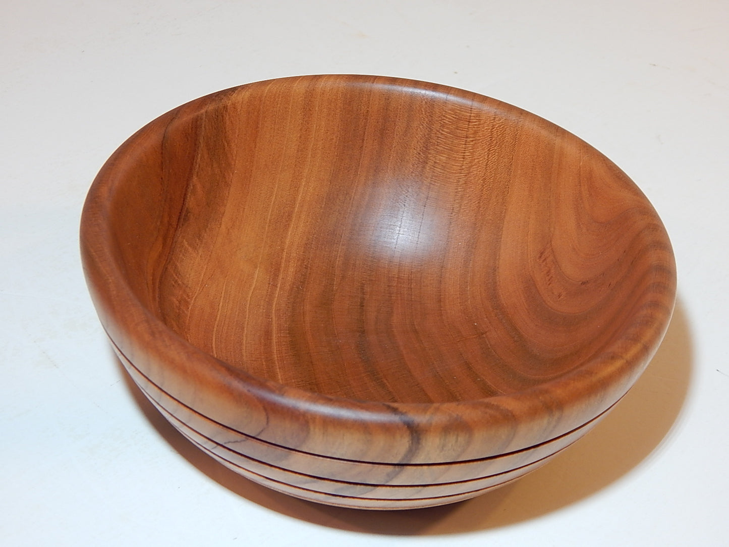 Wild Cherry Bowl, Handmade Lathe Turned, Artisan Crafted