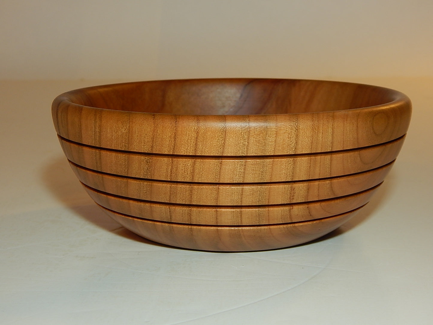 Wild Cherry Bowl, Handmade Lathe Turned, Artisan Crafted