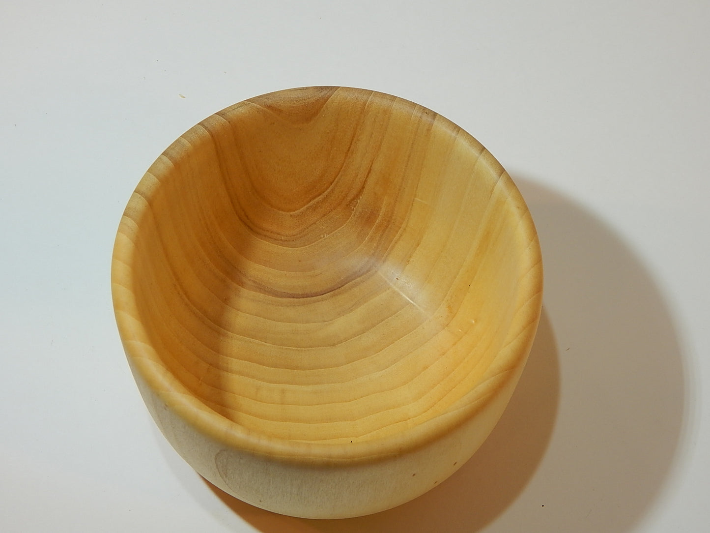 Tulip Poplar Wood Bowl, Handmade, Artisan Crafted