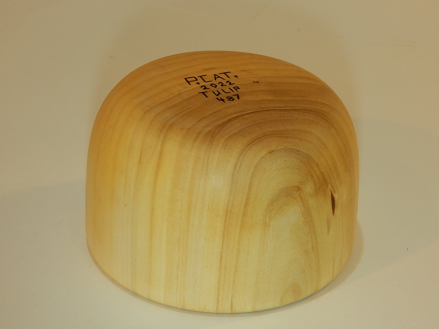 Tulip Poplar Wood Bowl, Handmade, Artisan Crafted