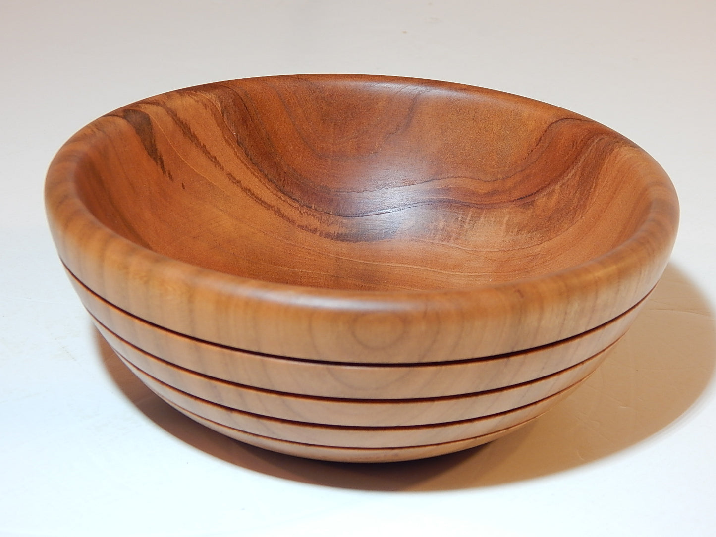 Wild Cherry Bowl, Handmade Lathe Turned, Artisan Crafted