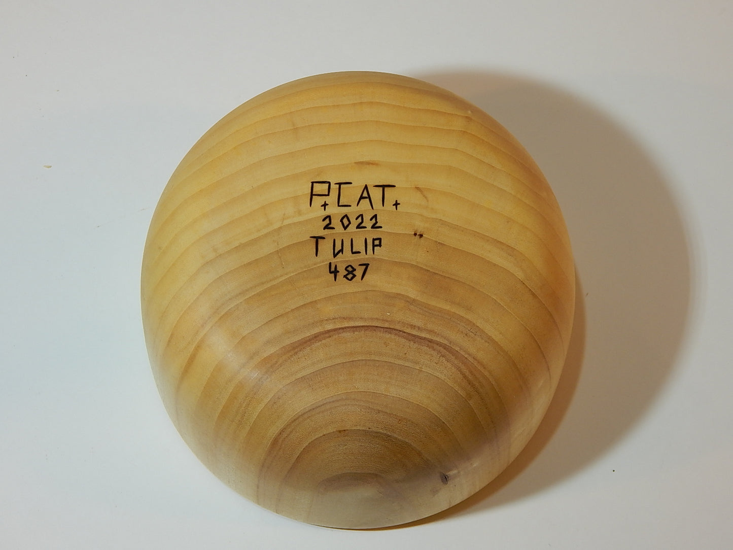 Tulip Poplar Wood Bowl, Handmade, Artisan Crafted