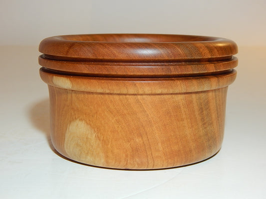 Wild Cherry Bowl, Handmade Lathe Turned, Artisan Crafted