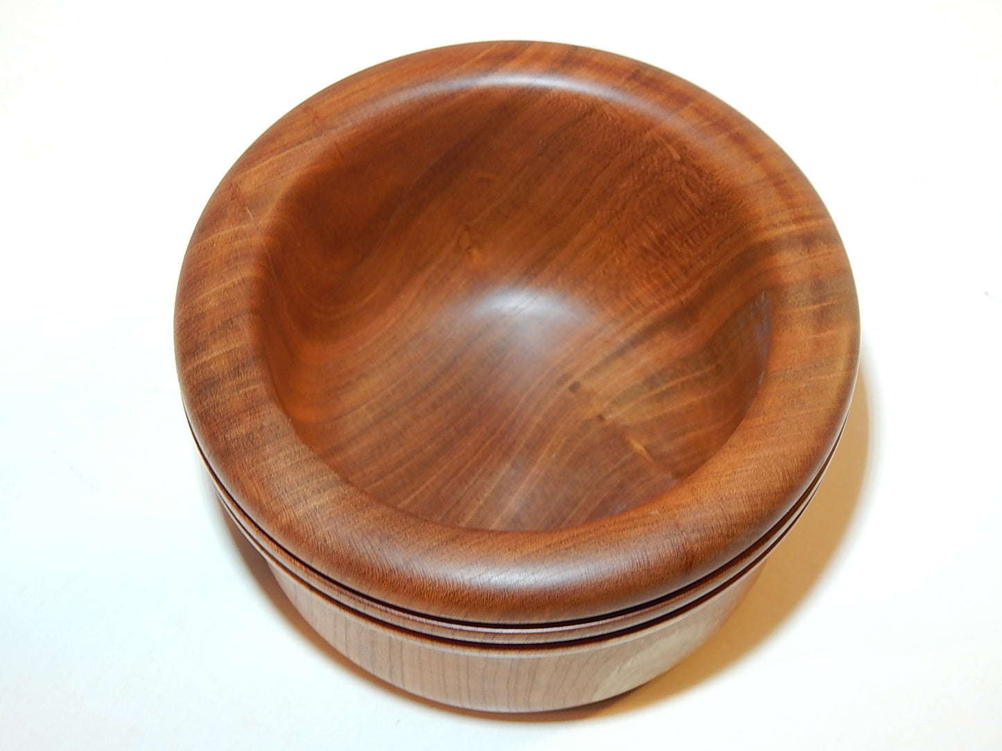 Wild Cherry Bowl, Handmade Lathe Turned, Artisan Crafted