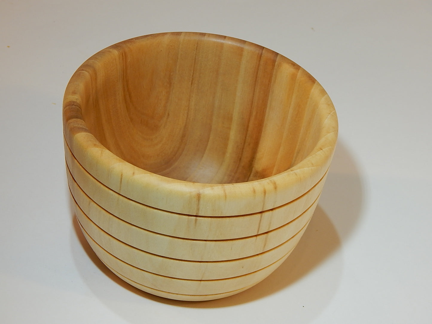 Tulip Poplar Wood Bowl, Handmade, Artisan Crafted