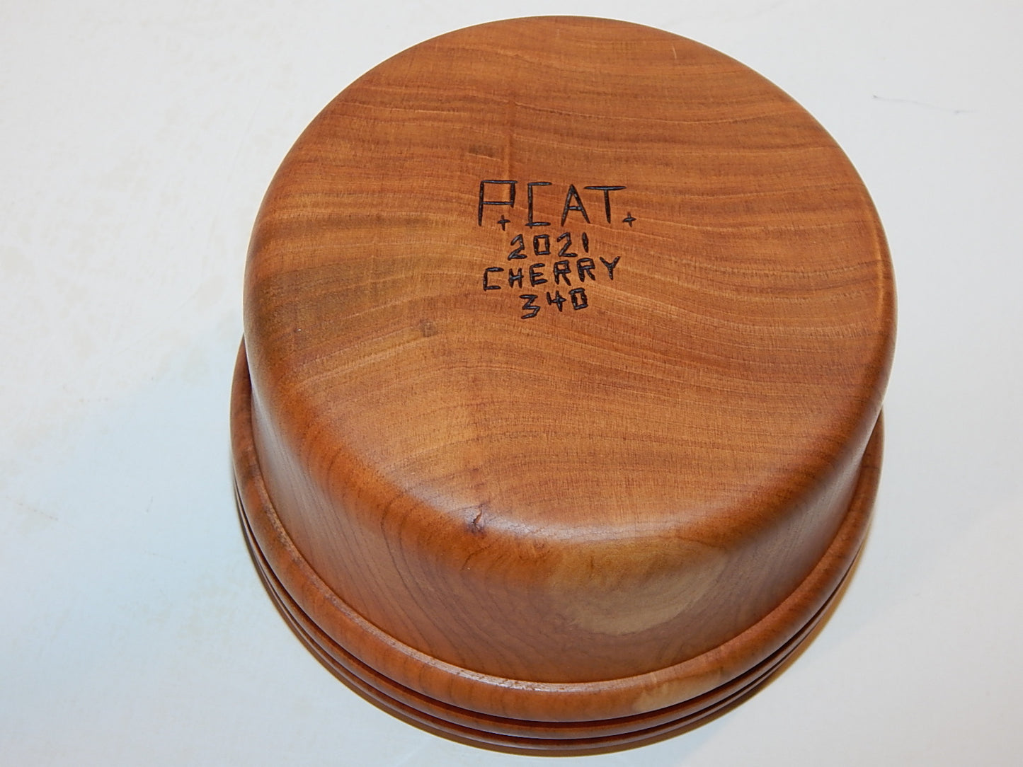 Wild Cherry Bowl, Handmade Lathe Turned, Artisan Crafted