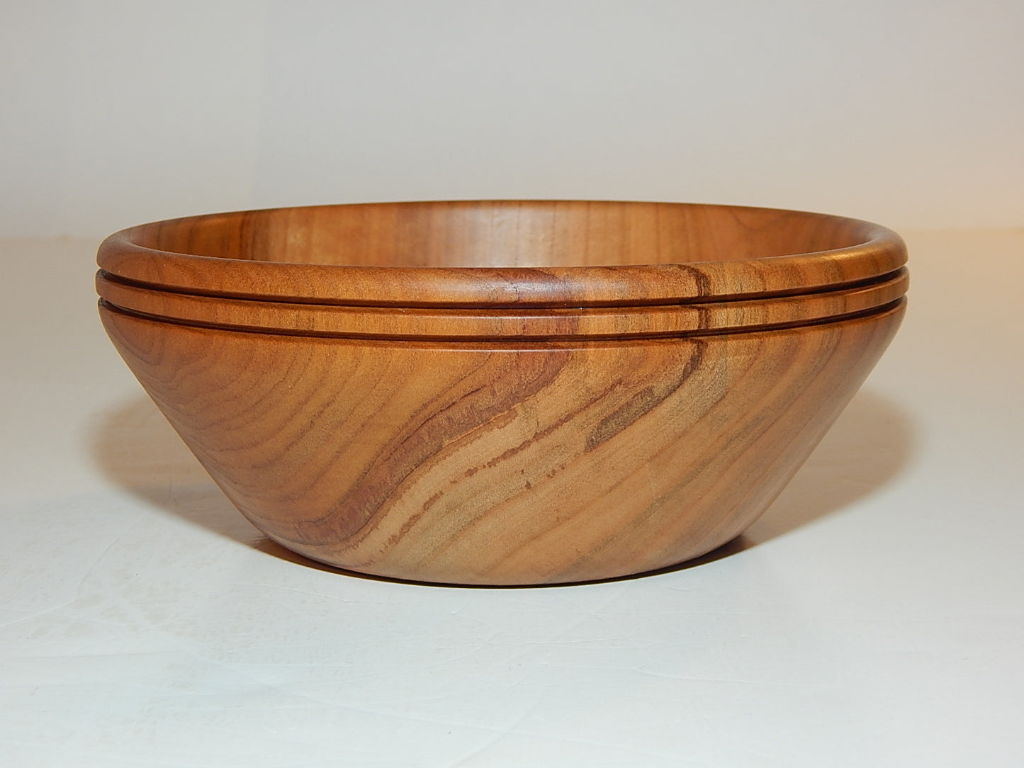 Wild Cherry Bowl, Handmade Lathe Turned, Artisan Crafted