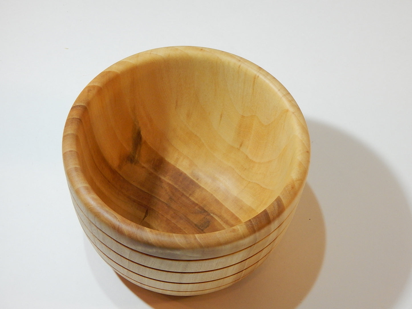 Tulip Poplar Wood Bowl, Handmade, Artisan Crafted